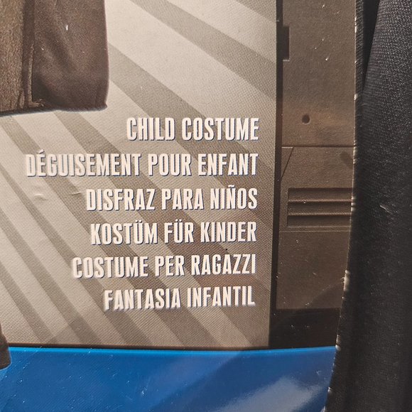 New Kid Child Star Wars Darth Vader Black Costume Mask Large 12 -14 Rubies 8-10 - Picture 10 of 14